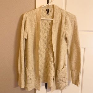 Off white cardigan
